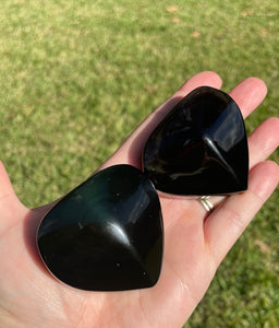 Rainbow Obsidian Large Crystal Heart