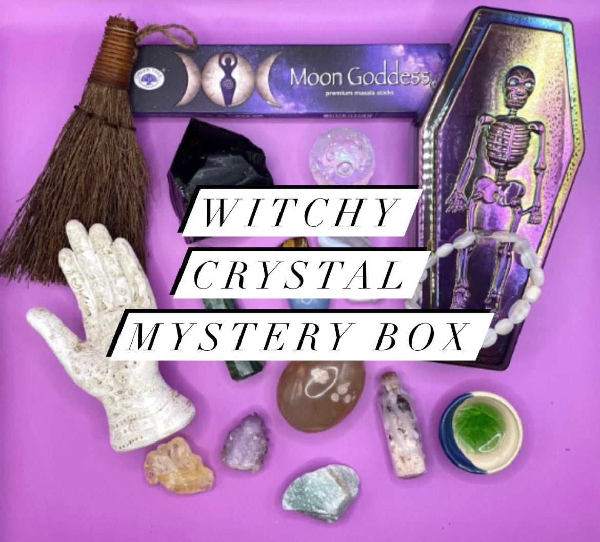 Halloween Mystery authentic Box of Crystals