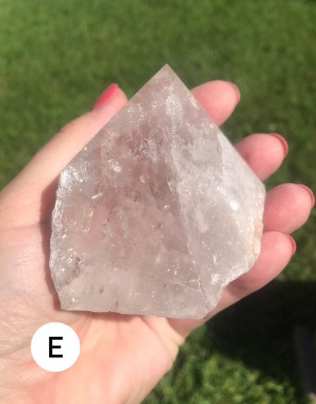 Clear Quartz Crystal Polished Point