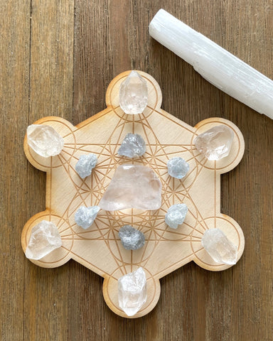 Spirit Ether Element Crystal Grid Kit