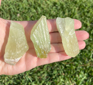 Raw Green Calcite Crystal