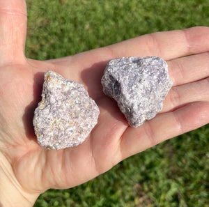 Raw Lepidolite Crystal