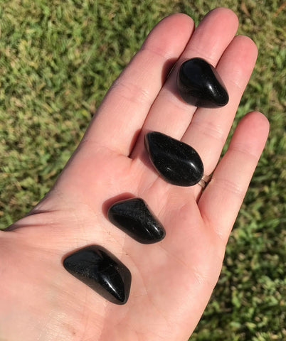 Gold Sheen Obsidian Tumbled Crystal