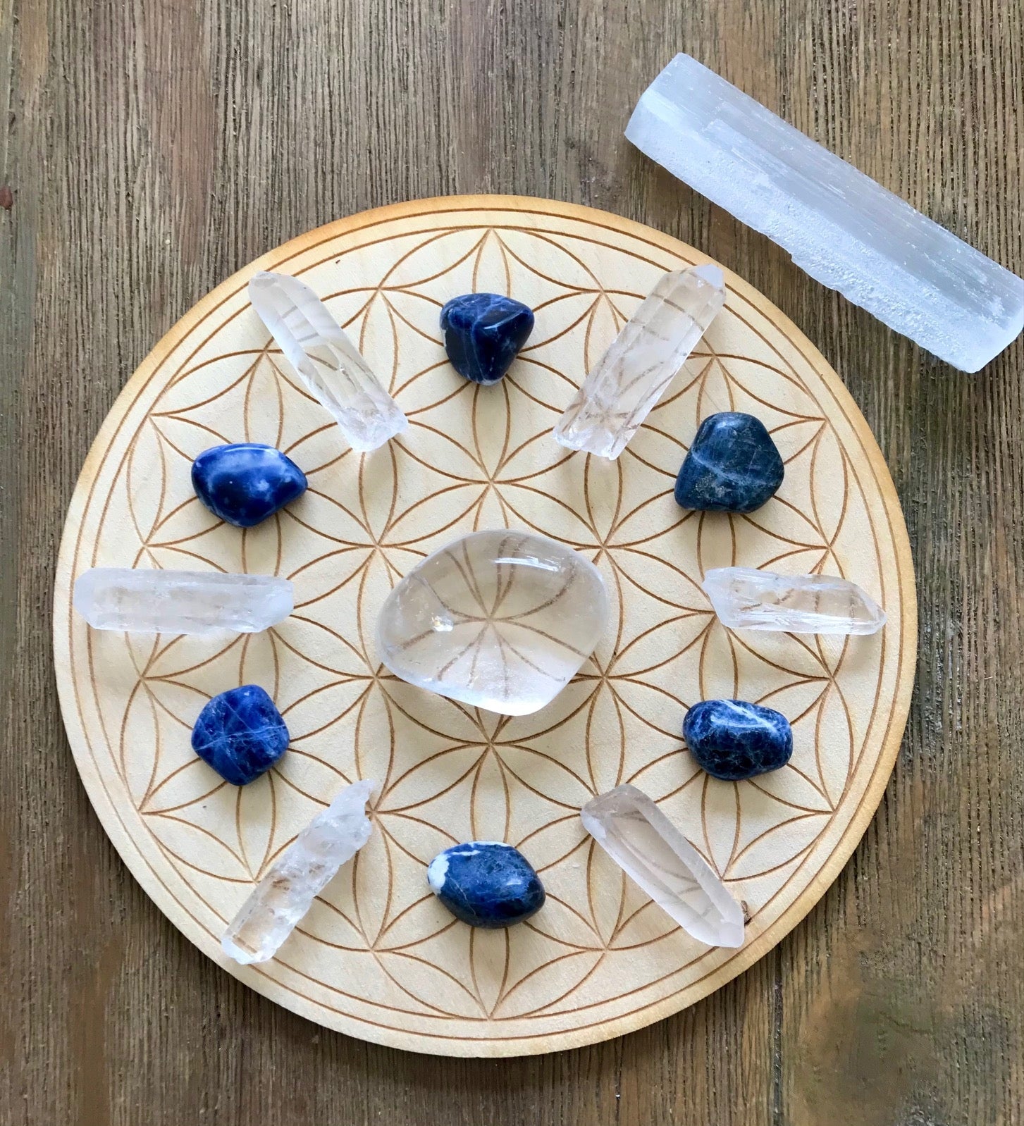 Clear Communication and Truth Crystal Grid Kit