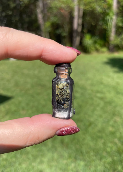 Protection and Negativity Cleansing Spell Jar Bottle