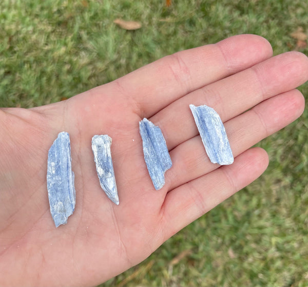 Blue Kyantite Blades Crystals