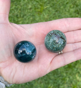 Ocean Jasper Small Sphere With Stand