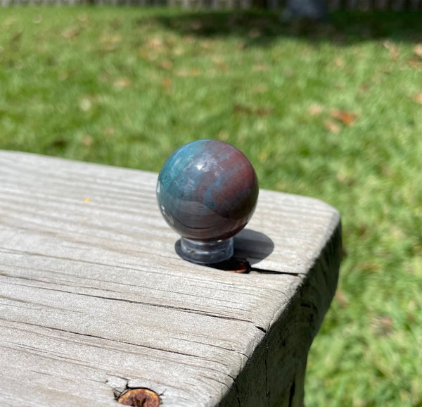 Ocean Jasper Small Sphere With Stand