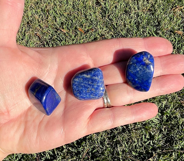 Lapis Lazuli Tumbled Crystals