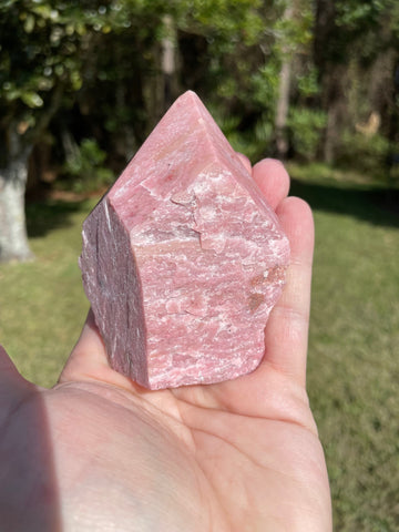 Pink Jasper Polished Point