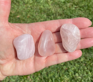 Rose Quartz Large Tumbles