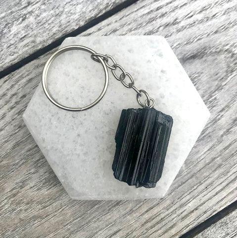 Black Tourmaline Keychain