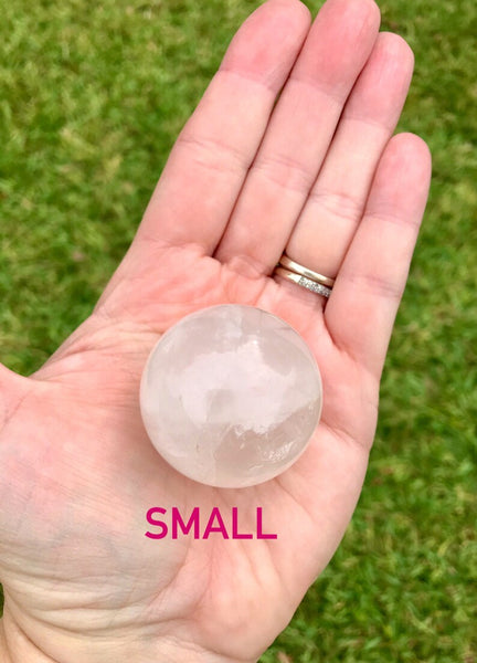 Girasol Quartz Sphere