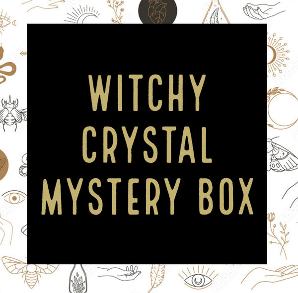 Witchy Halloween Crystal Mystery Box