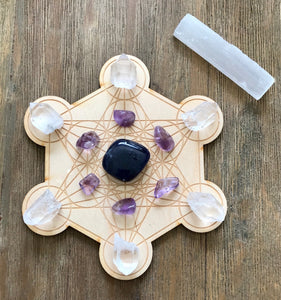 Vision Intuition Strength Crystal Grid Kit