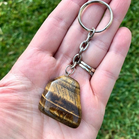 Tiger's Eye Keychain